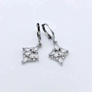 SILVER Hoops Earrings
